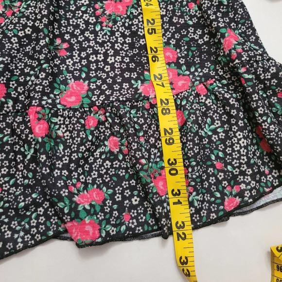 NWT TOPSHOP Double - V Long Sleeve Jersey Minidress in Multi Size 4 - Picture 8 of 10